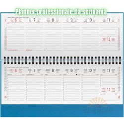 Planner Settimanale 2026 Da Scrivania Planner Giornaliero 2026 - AZZURRO