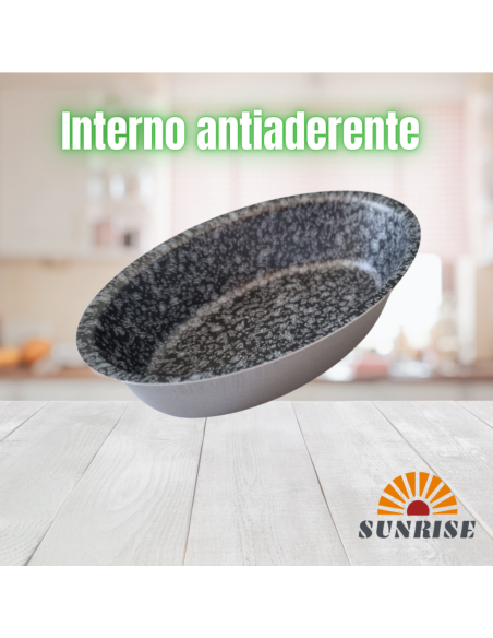 Stampo Pasticciotto Leccese in alluminio antiaderente - 24 pz