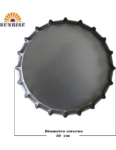 Tegame in Lamiera Per Focaccia Pugliese Barese Ø 30 cm 2