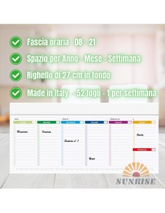 Planner Settimanale 2025 Piccolo Mini Planner Settimanale... 2