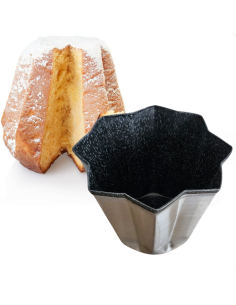 Stampo Pandoro Da 1 Kg in Alluminio Antiaderente 2