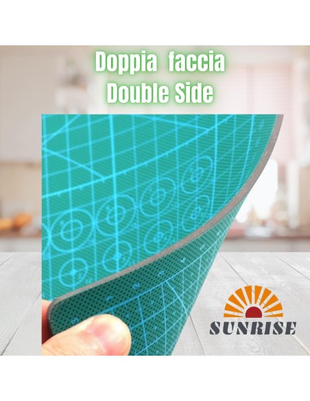 Tappetino Da Taglio 60x45 Cm Professionale Tappetino Taglio Doppia Faccia