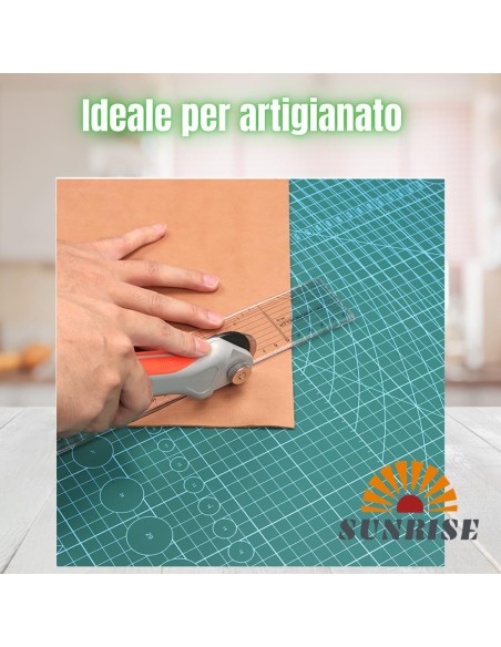 Tappetino Da Taglio 60x45 Cm Professionale Tappetino Taglio Doppia Faccia