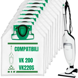 Sacchi Folletto VK 200 Sacchetti aspirapolvere Vorwerk VK200 - 6Pz