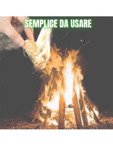 Accendifuoco Naturale Legnetti Accendifuoco...