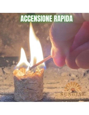 Accendifuoco Naturale Legnetti Accendifuoco...