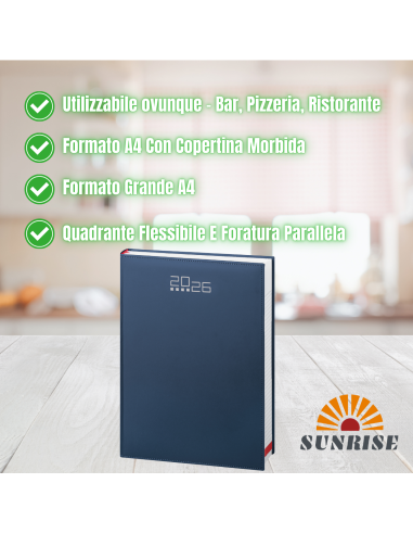 Agenda 2025 grande Formato A4 |Dimensioni 21x30...