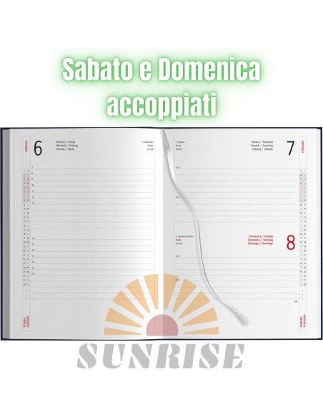 Agenda 2025 Formato A5 - 21x15 cm | Diario Agenda appuntamenti 2025