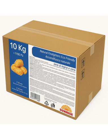 copy of Accendifuoco Naturale Legnetti Accendifuoco Ecologico Stufe Forno Pizza - 100 Pz