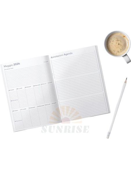 copy of Agenda Piccola 2025 | Dimensioni 12x17 | Formato Piccolo Tascabile - Dimensioni 12x17