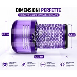 Filtro ricambio per Dyson V12 compatibile modelli Dyson V 12