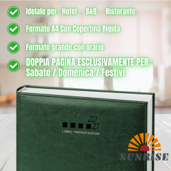 Agenda Prenotazioni Ristorante 2026 Libro Prenotazioni Pizzeria Albergo - A4