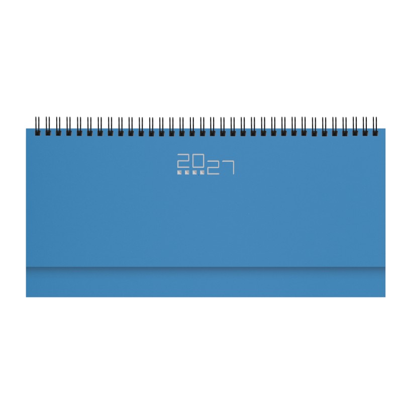 Planner Settimanale 2026 Da Scrivania Planner Giornaliero 2026 - AZZURRO