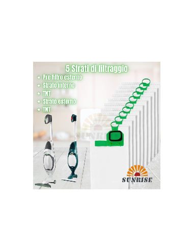 6 Sacchi Folletto VK 150 Sacchetti...