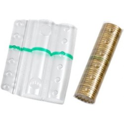 Blister Per Monete Contenitori Portamonete 1€ - 2€ - 50 cent - Kit 60 pz