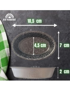 Stampo Pasticciotto Leccese Stampini per Pasticciotto - 6 pz 2