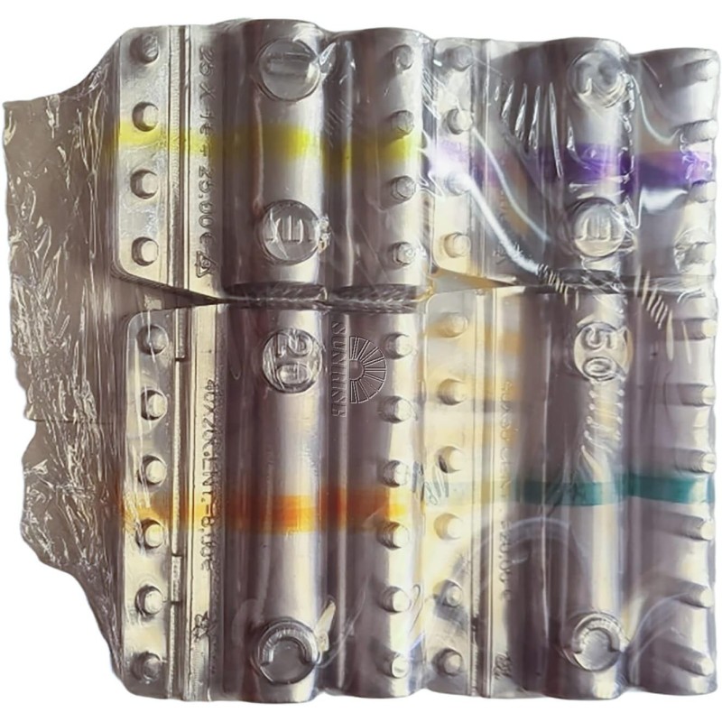 Blister Per Monete Contenitori Portamonete 1€ - 2€ - 50 cent - 20 cent - Kit 80 pz