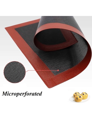 Tappetino Microforato Per Forno In Silicone...